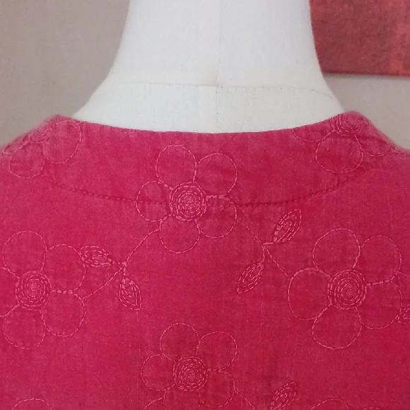 Vintage!! Womens Mandarin Jacket Made In The USA - Picture 7 of 15